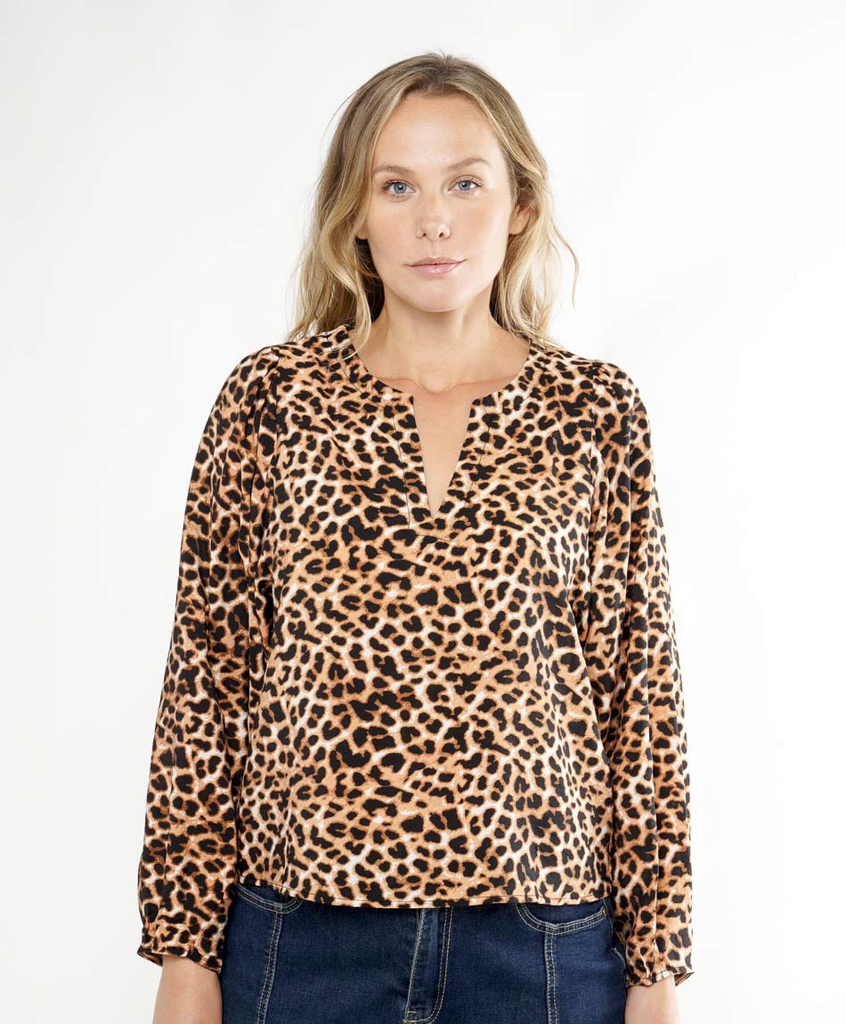 Blusa mujer animal print Blusa mujer animal print