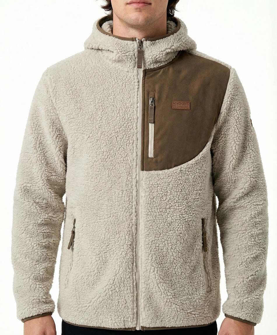 Chaqueta hombre chiporro contraste