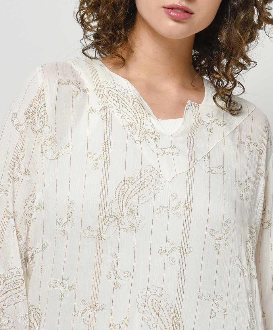 Blusa mujer estilo t&uacute;nica