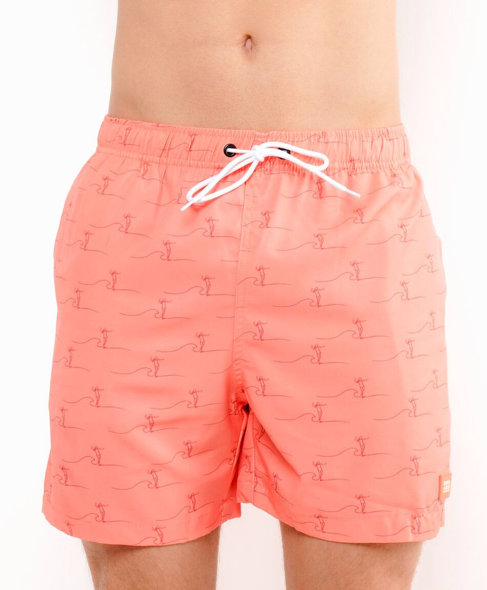 Traje de ba&ntilde;o hombre abstracto