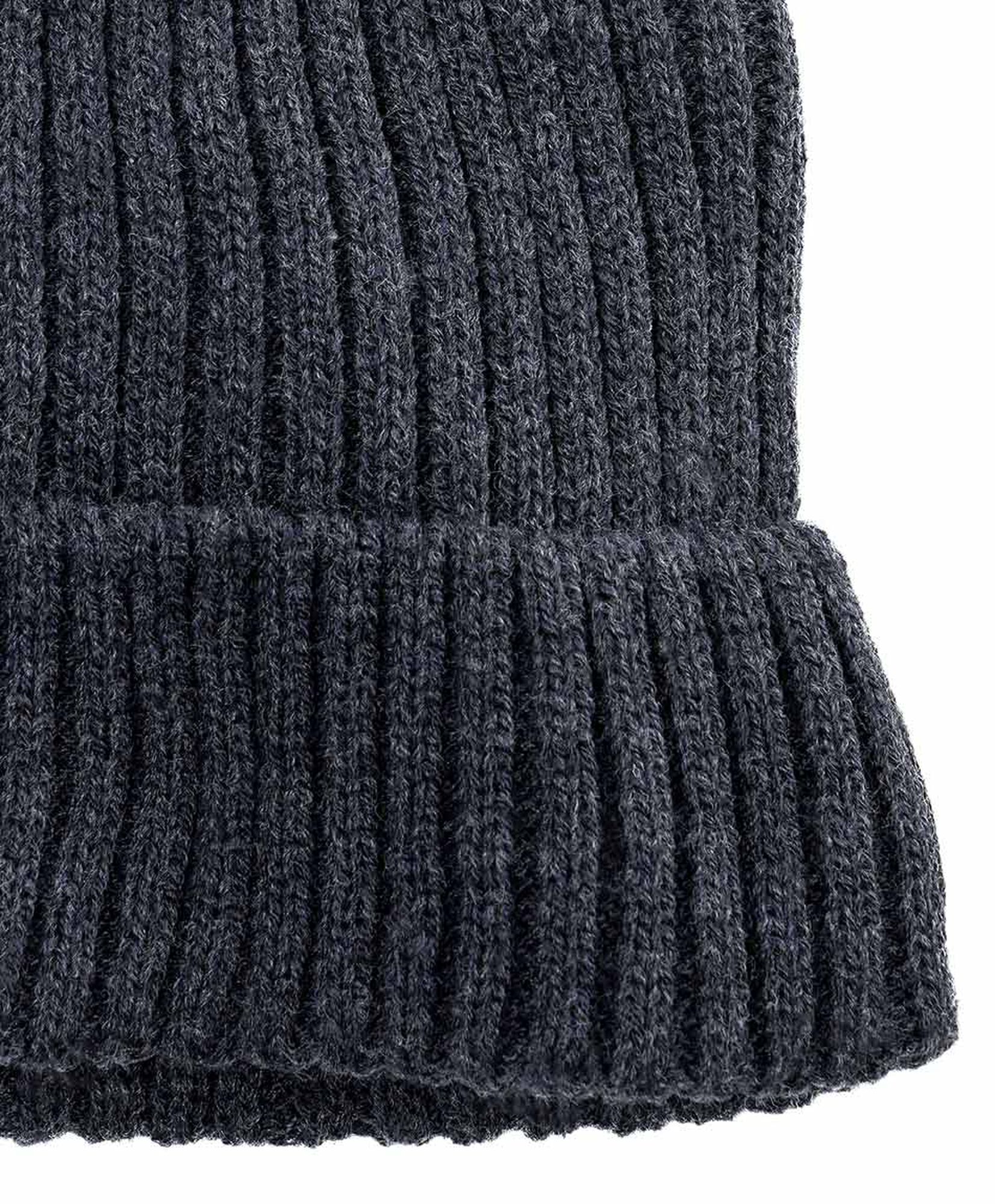 Gorro hombre tejido forrado azul oscuro Gorro hombre tejido forrado azul oscuro