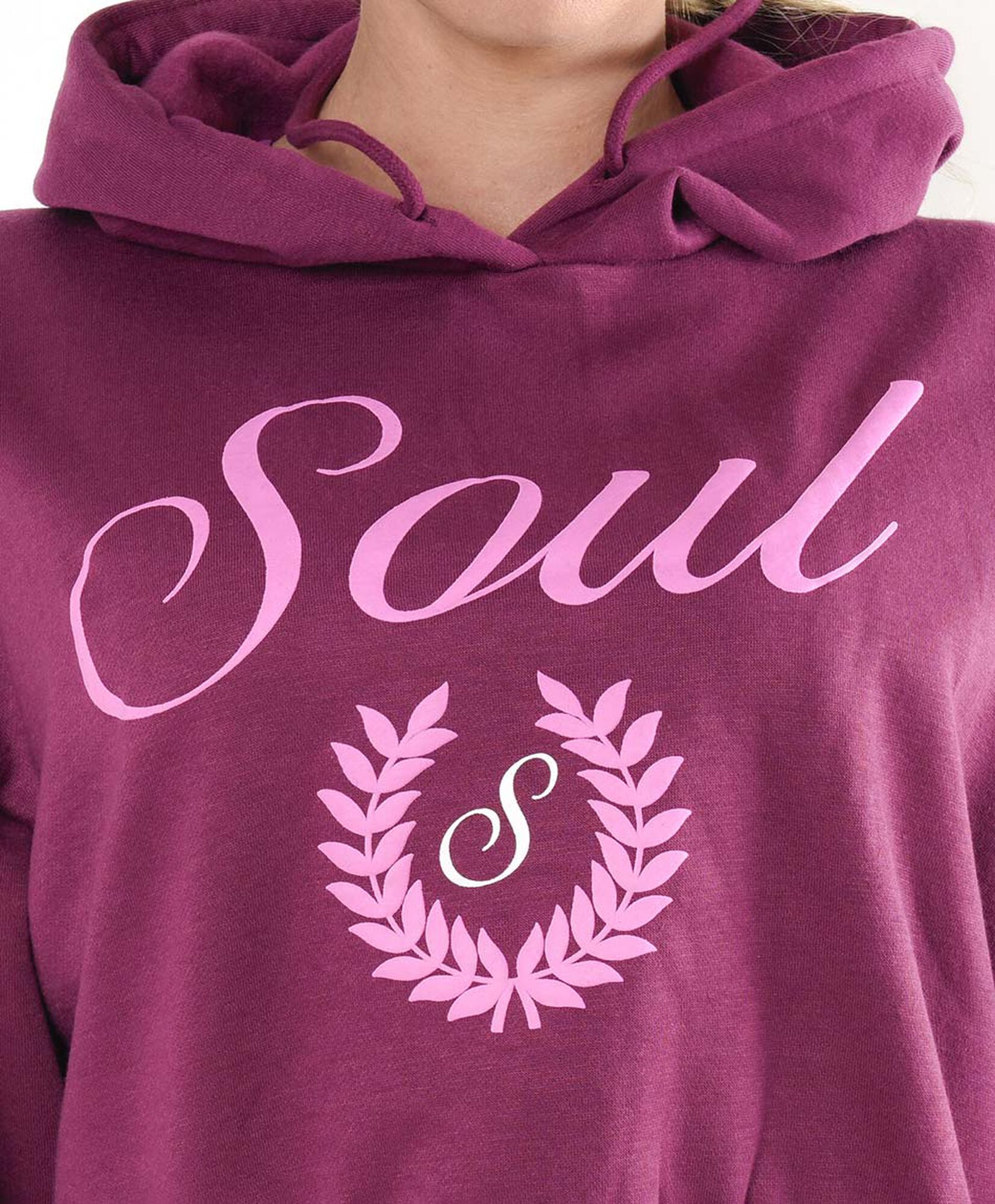 Polerón deportivo mujer soul crop Polerón deportivo mujer soul crop