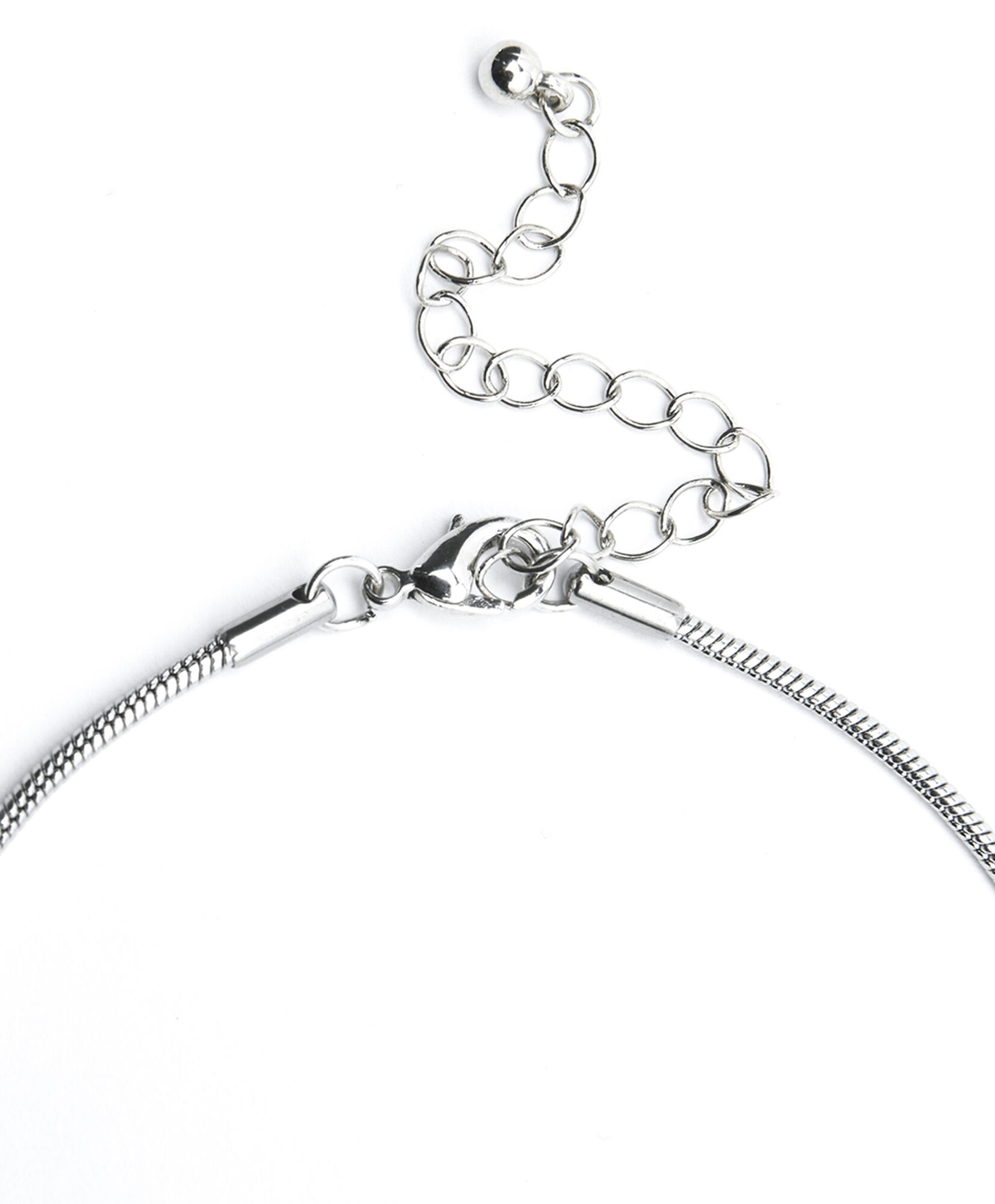 Collar mujer argolla negra Collar mujer argolla negra