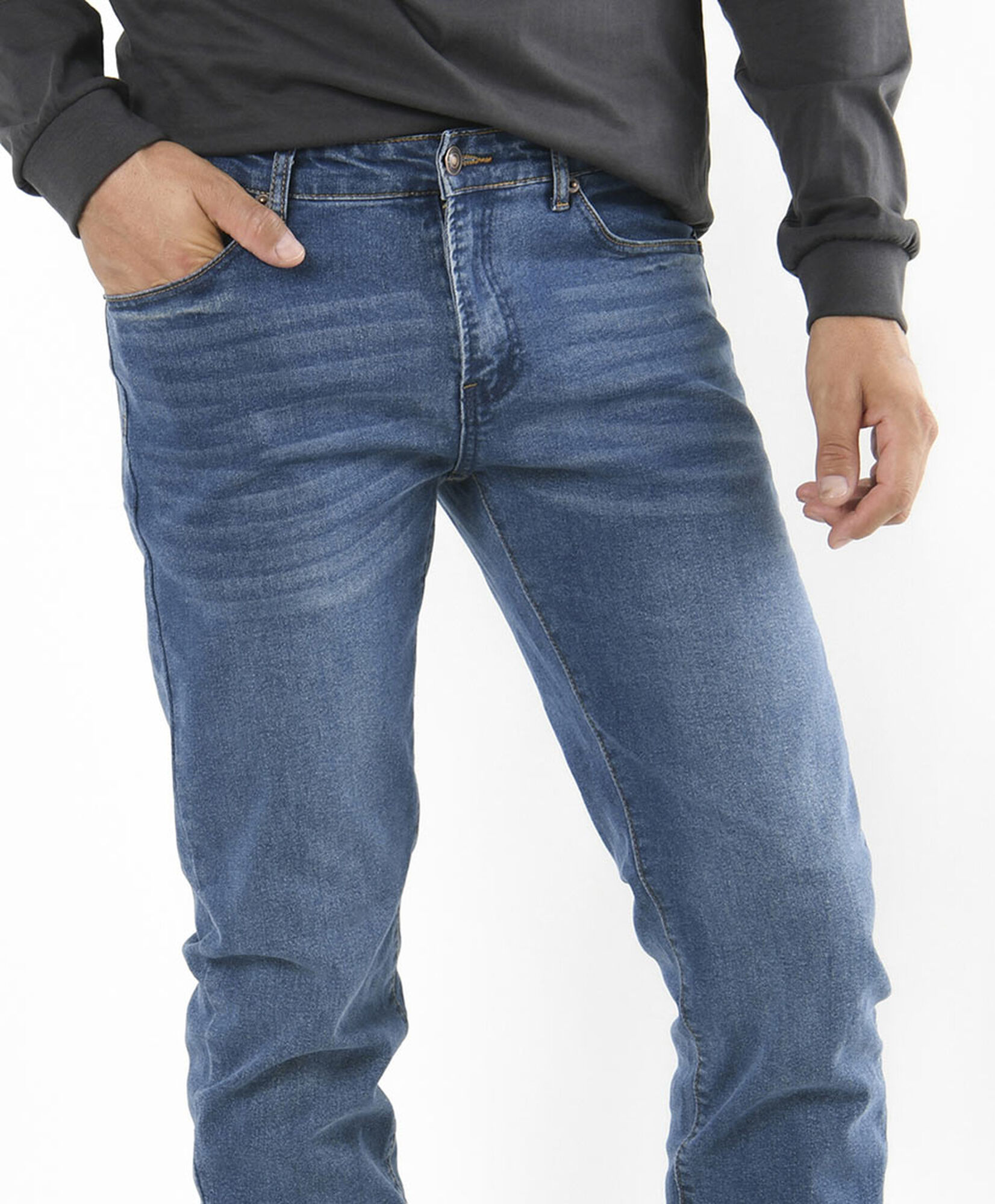 Jeans hombre clásico azul slim fit Jeans hombre clásico azul slim fit