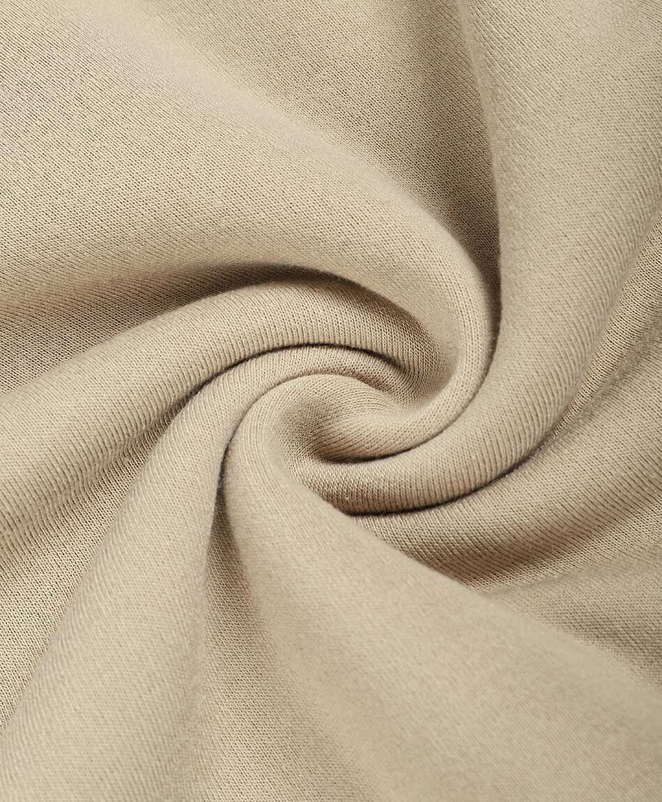 Poler&oacute;n hombre canguro zip beige