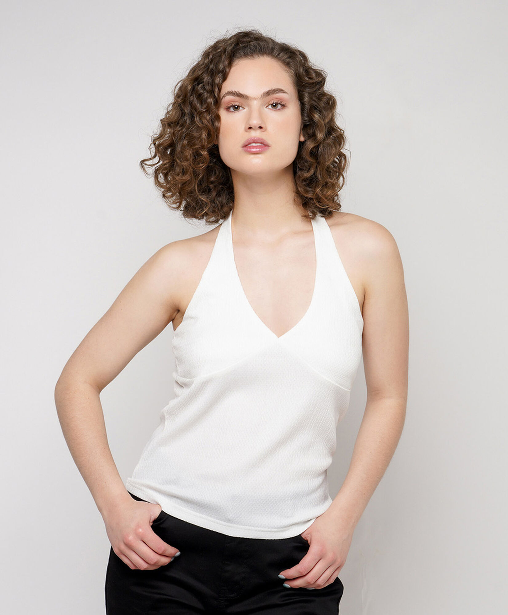 Polera mujer top halter Polera mujer top halter
