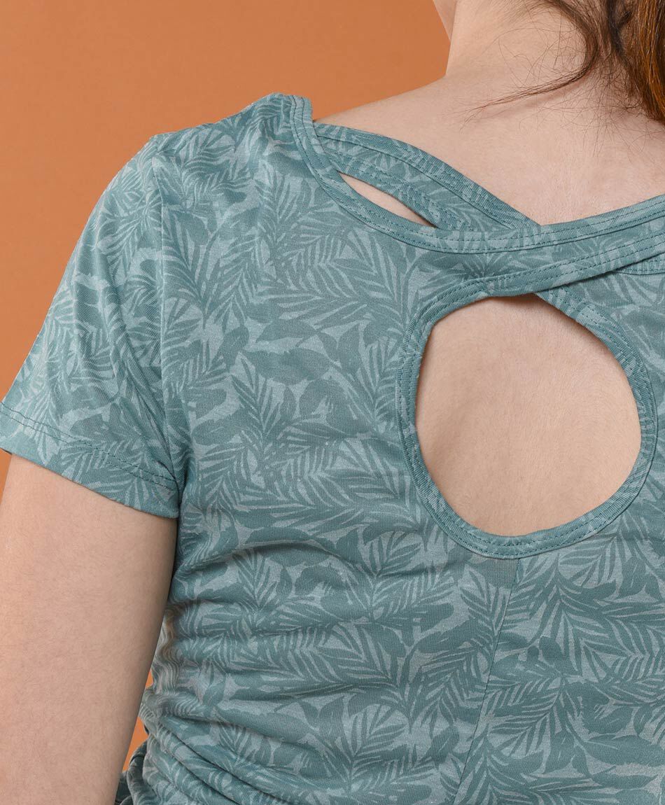 Polera deportiva mujer frase