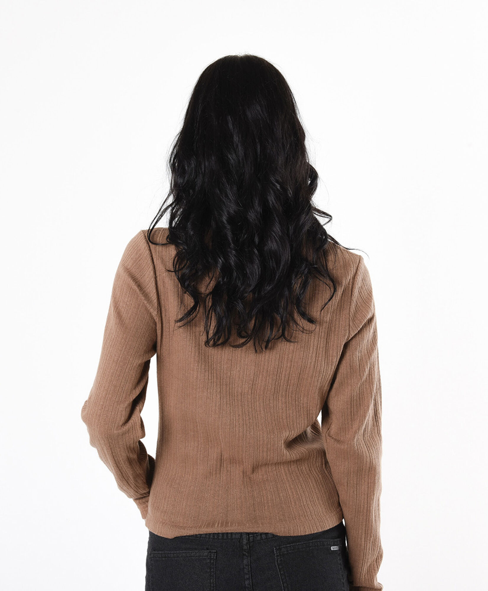 Polera mujer medio cierre Polera mujer medio cierre