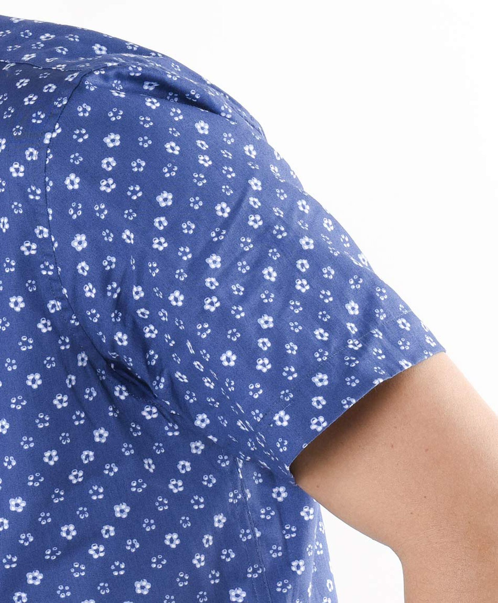 Camisa hombre florcitas azul Camisa hombre florcitas azul