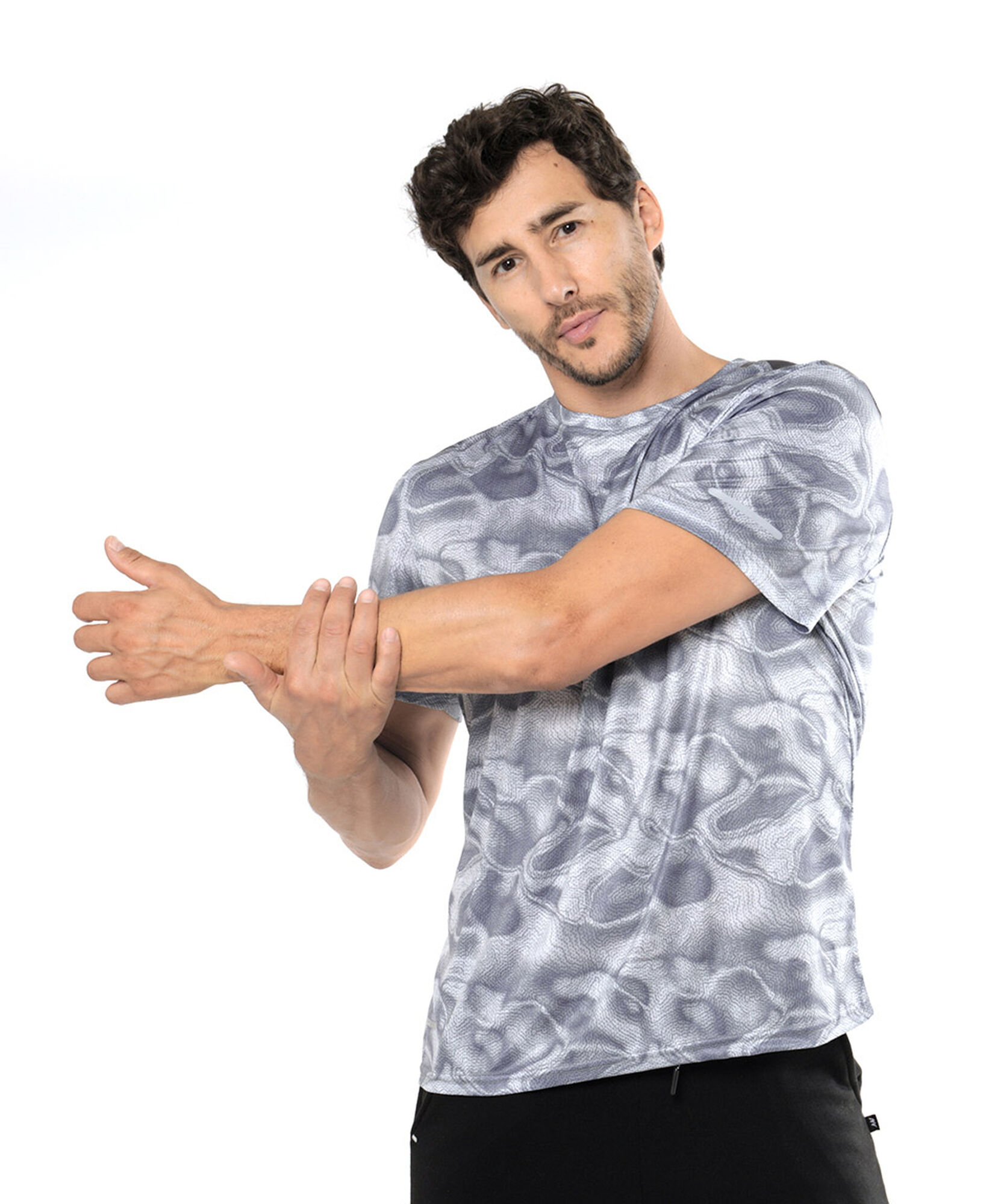 Polera deportiva hombre ondas Polera deportiva hombre ondas