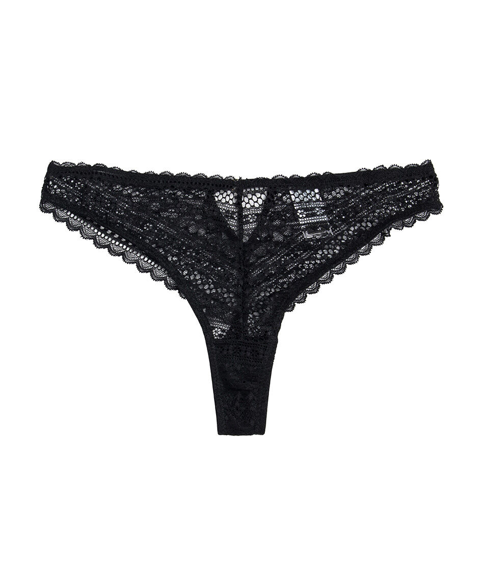 Colaless mujer full encajes negro