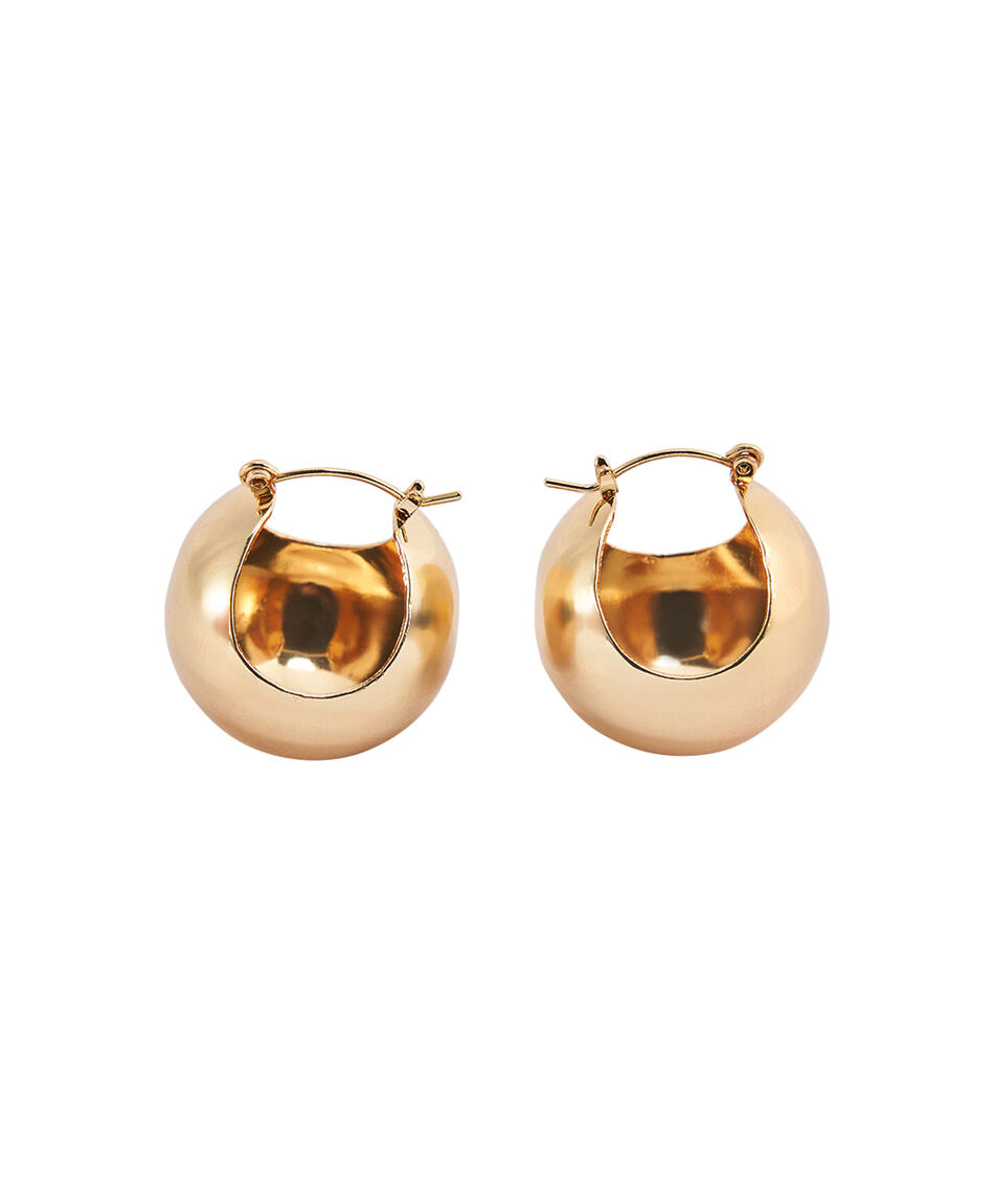 Aros mujer dise&ntilde;o gold