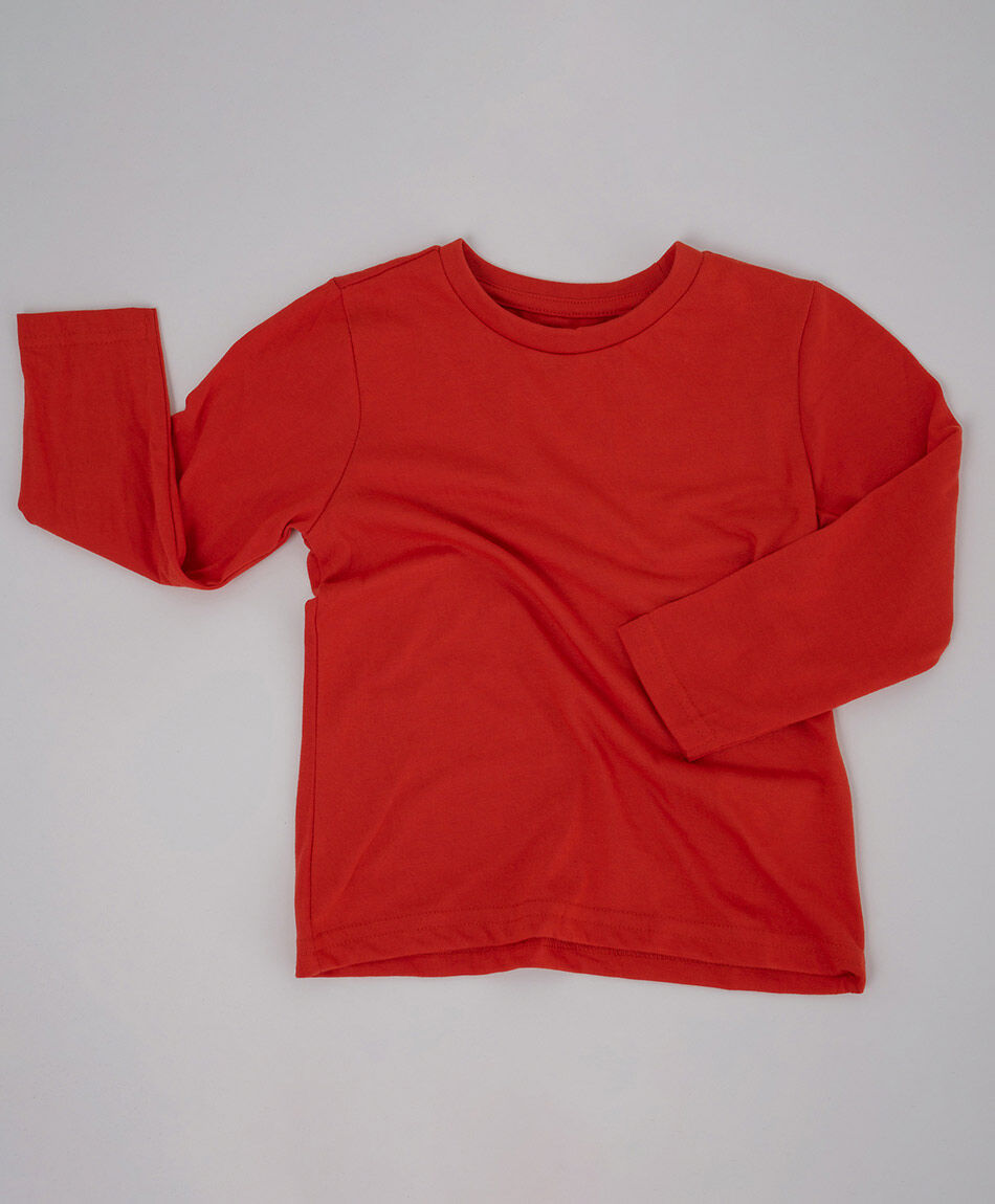 Polera beb&eacute; b&aacute;sica manga larga
