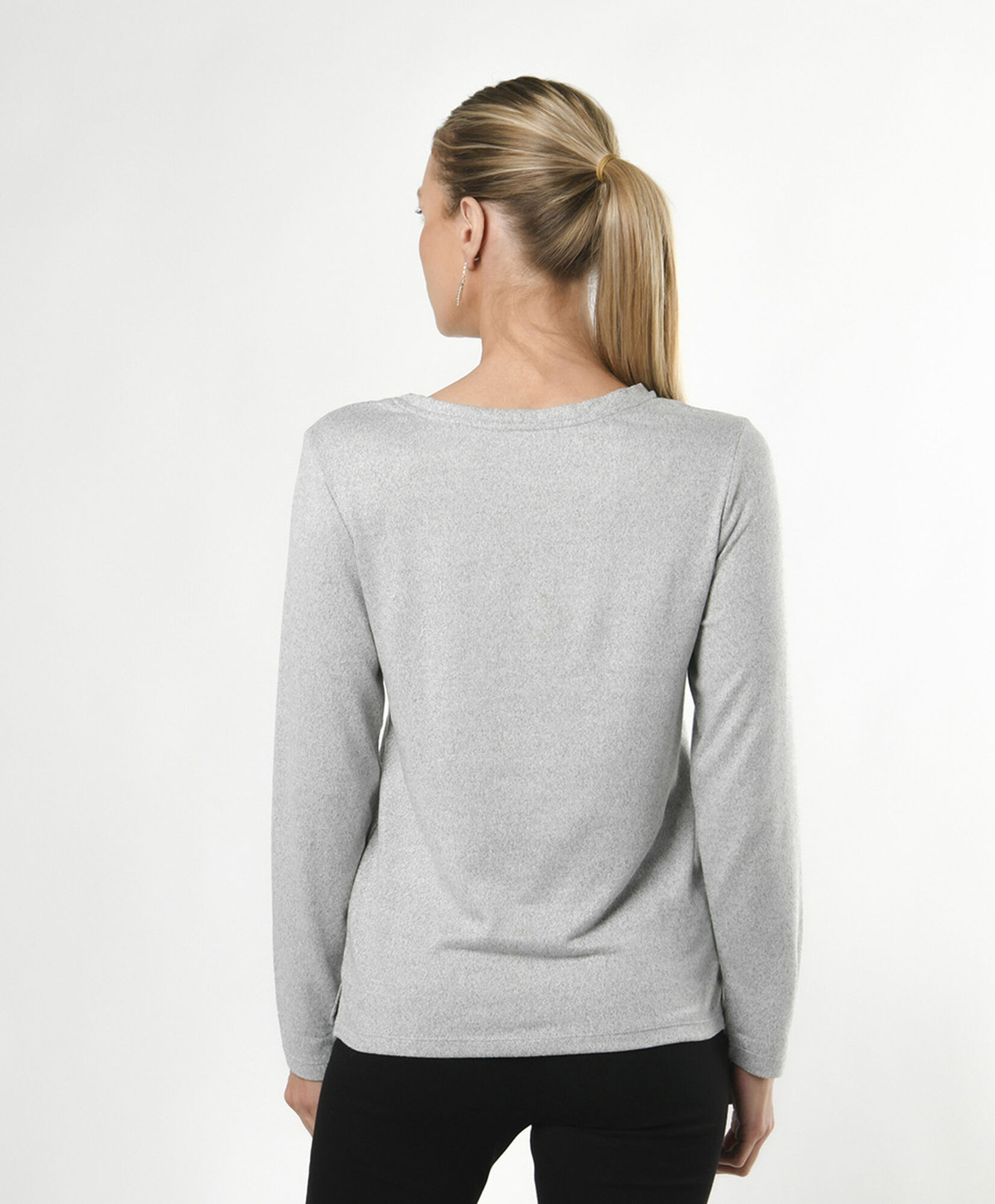 Polera mujer líneas lentejuelas Polera mujer líneas lentejuelas