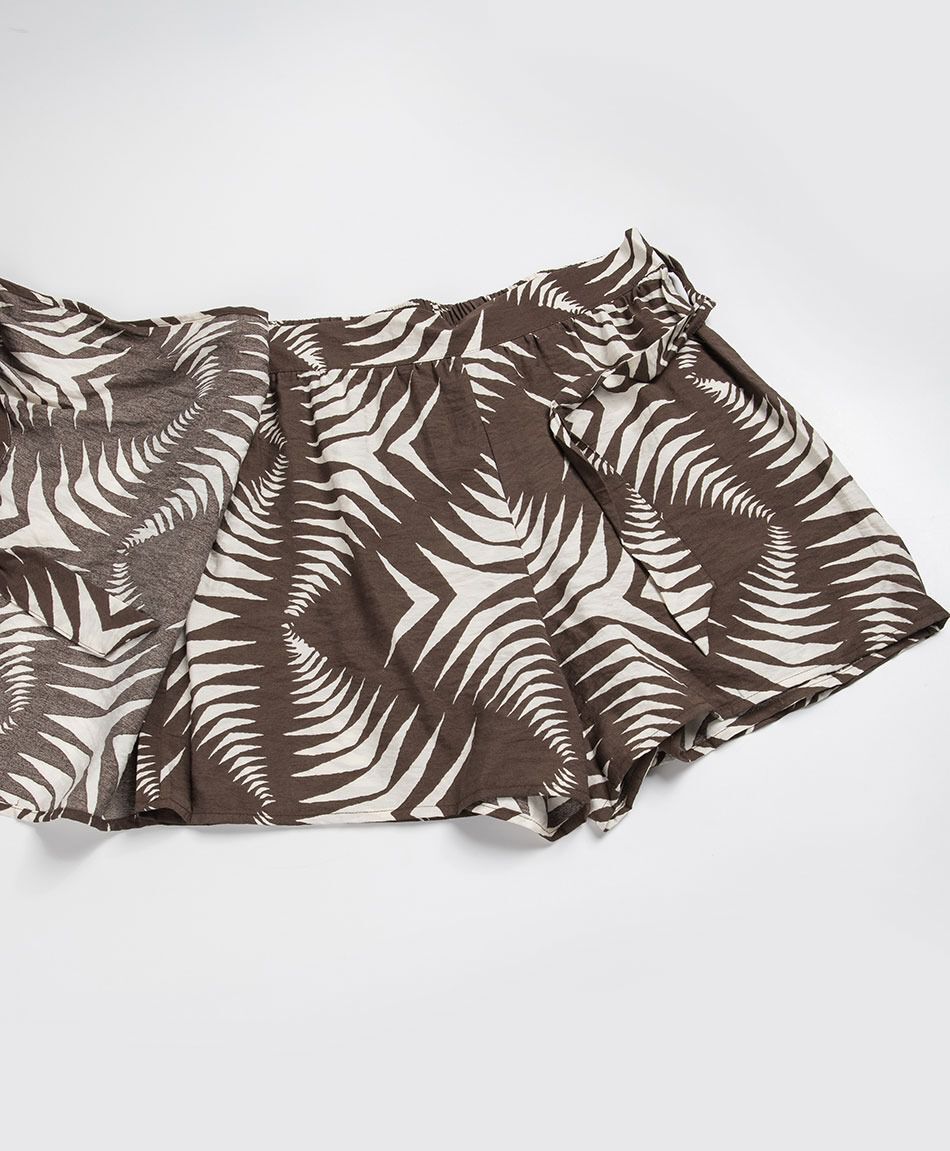 Mini falda mujer short pareo