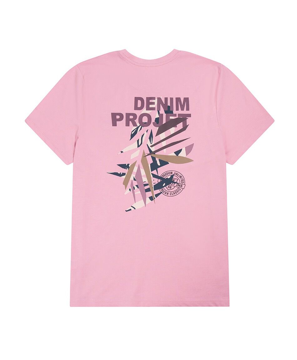 Polera hombre estampado denim project