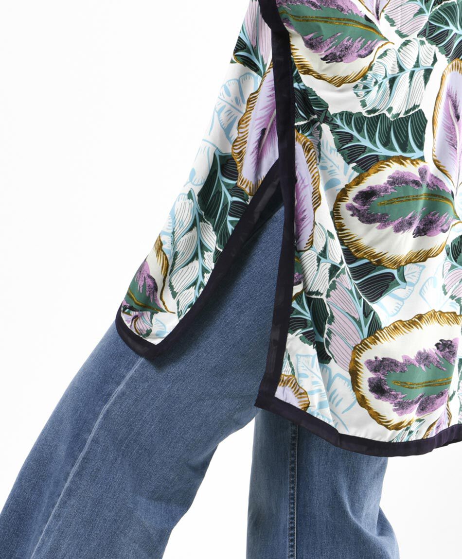 Pareo mujer estampado tr&oacute;pico