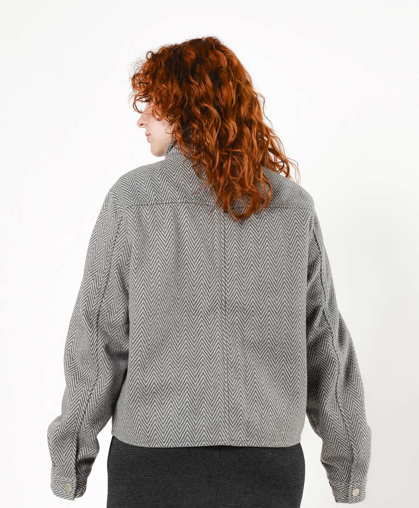 Chaqueta mujer bolsillos zig zag Chaqueta mujer bolsillos zig zag