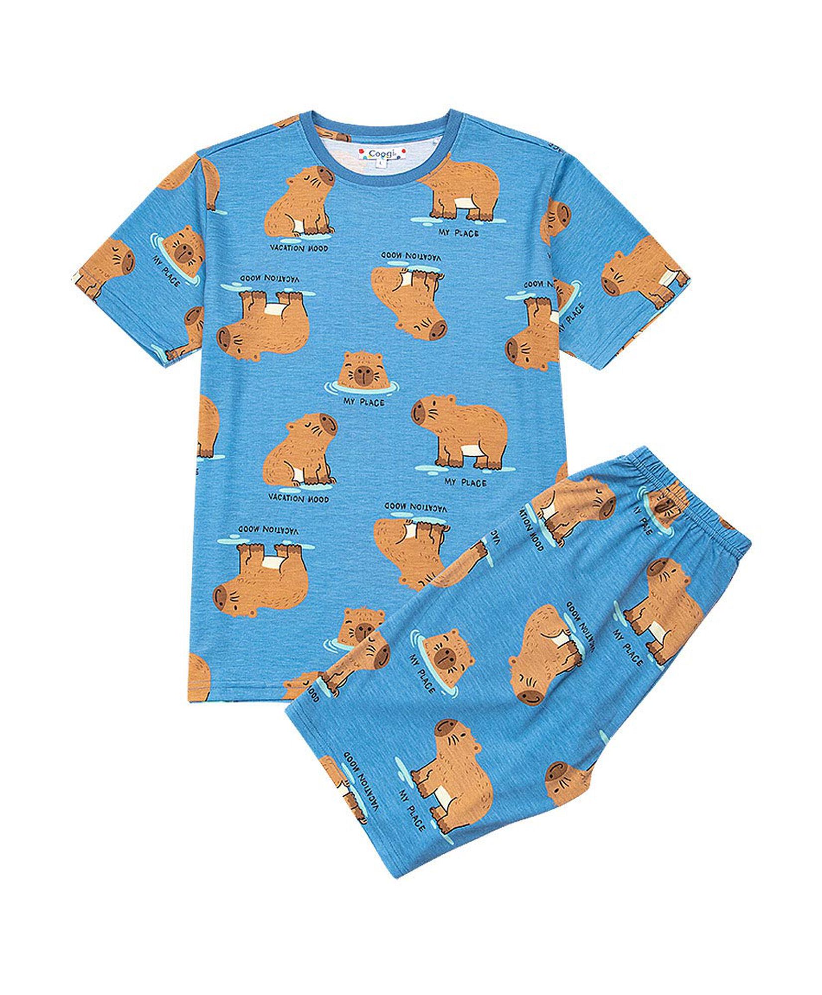 Pijama niño capibaras Pijama niño capibaras