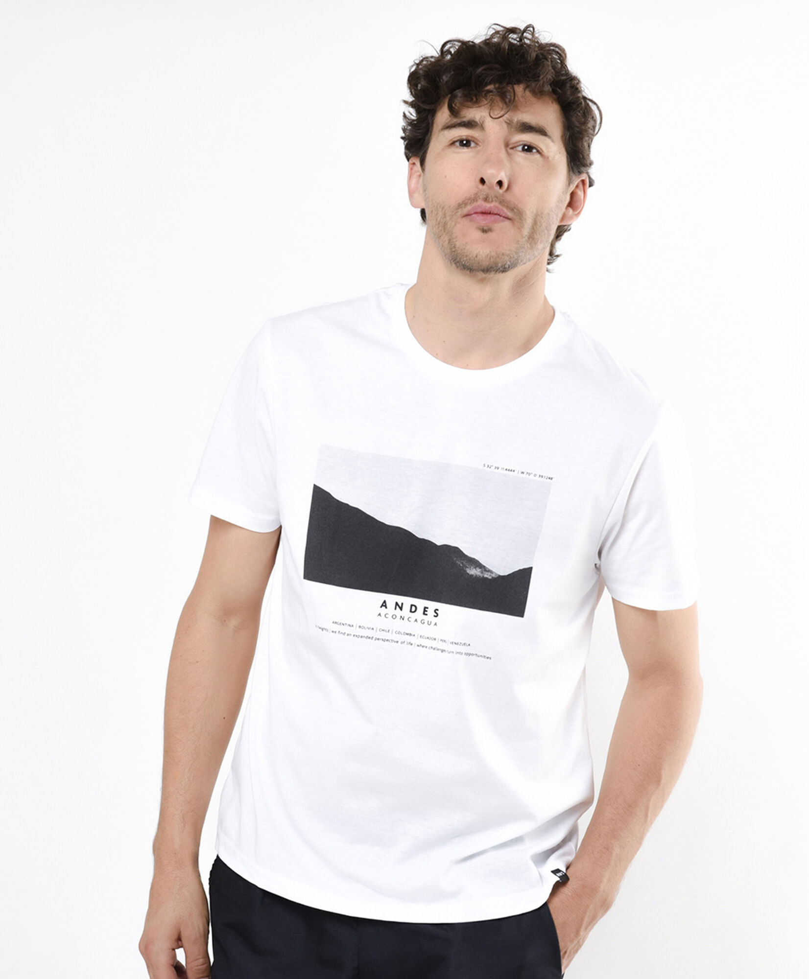 Polera deportiva hombre andes Polera deportiva hombre andes