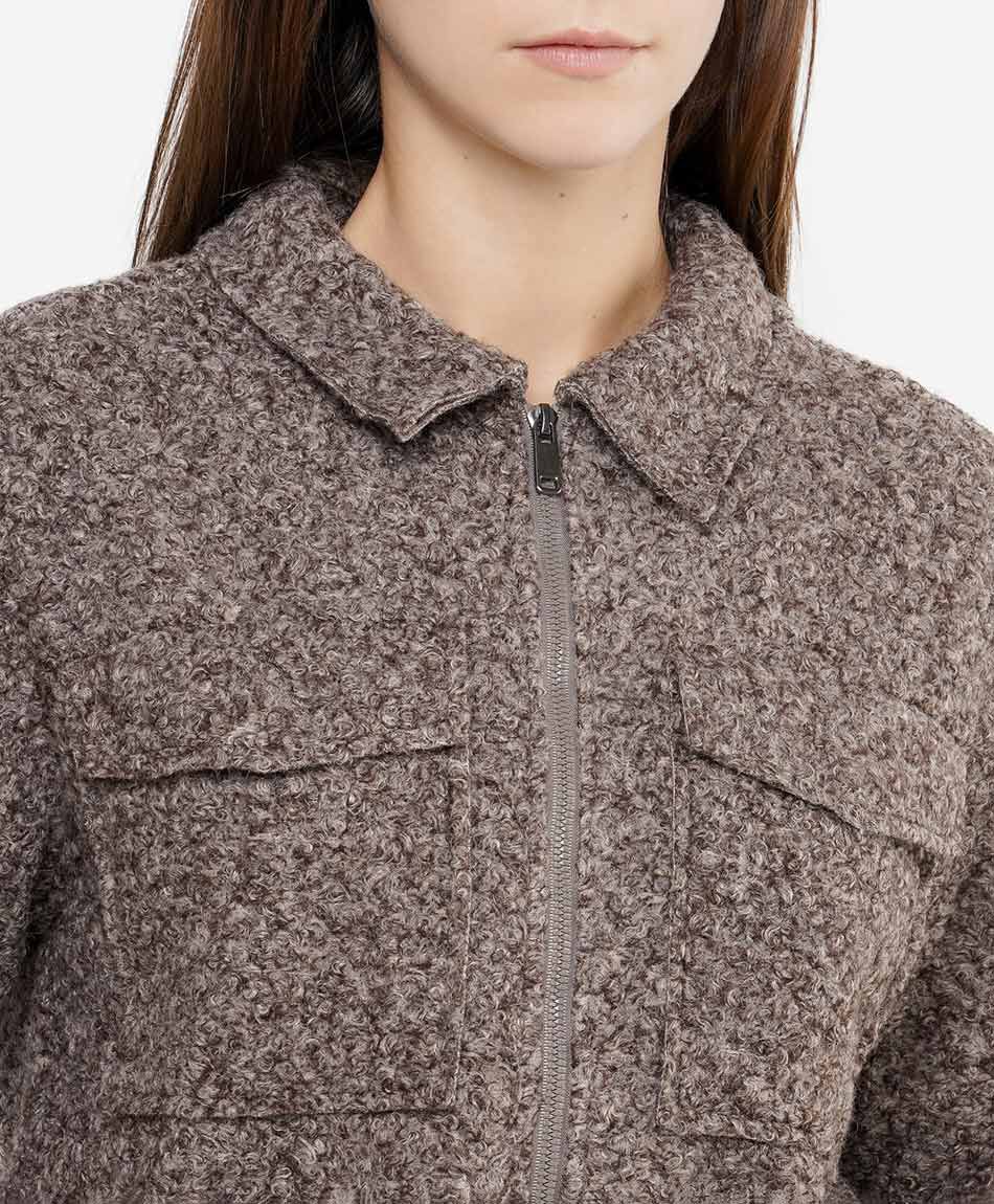 Chaqueta mujer jaspeada