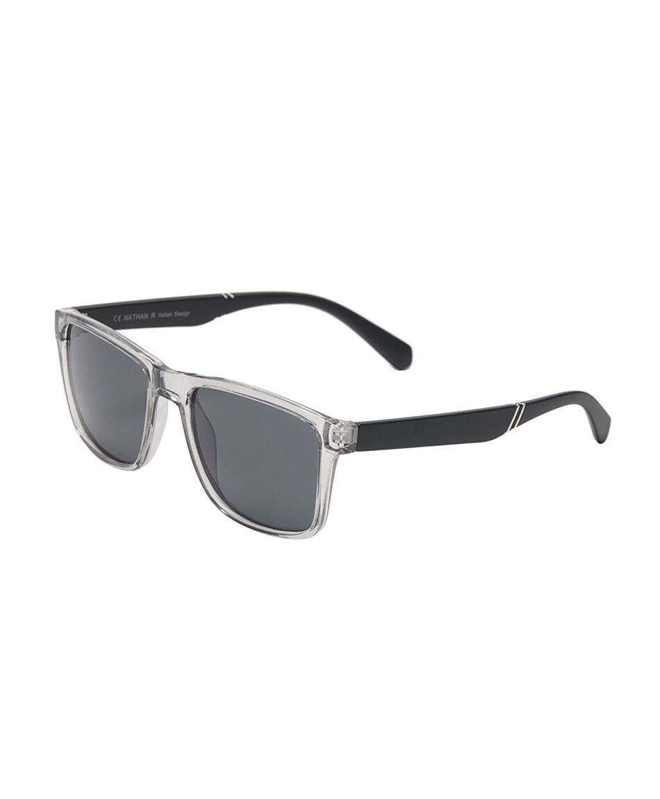 Lentes hombre gris