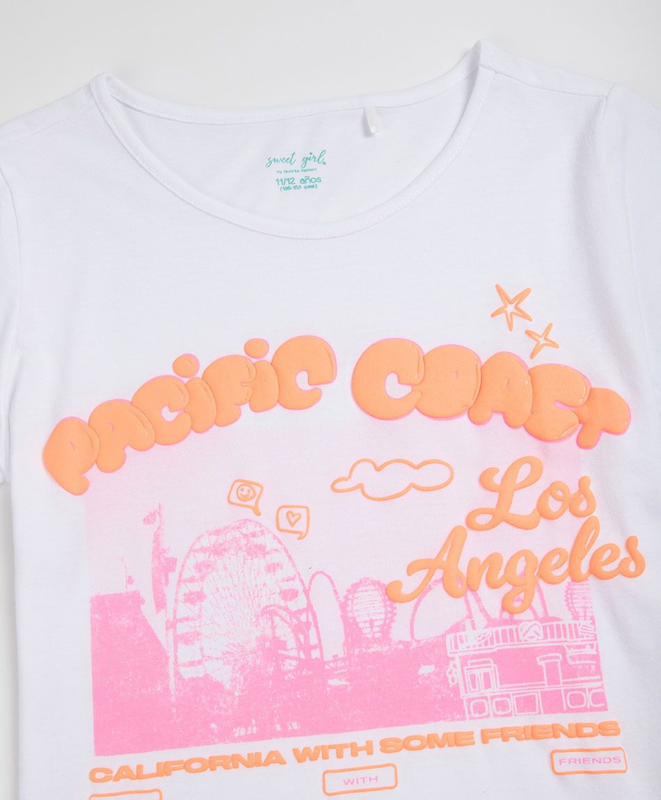Polera ni&ntilde;a pacific coast