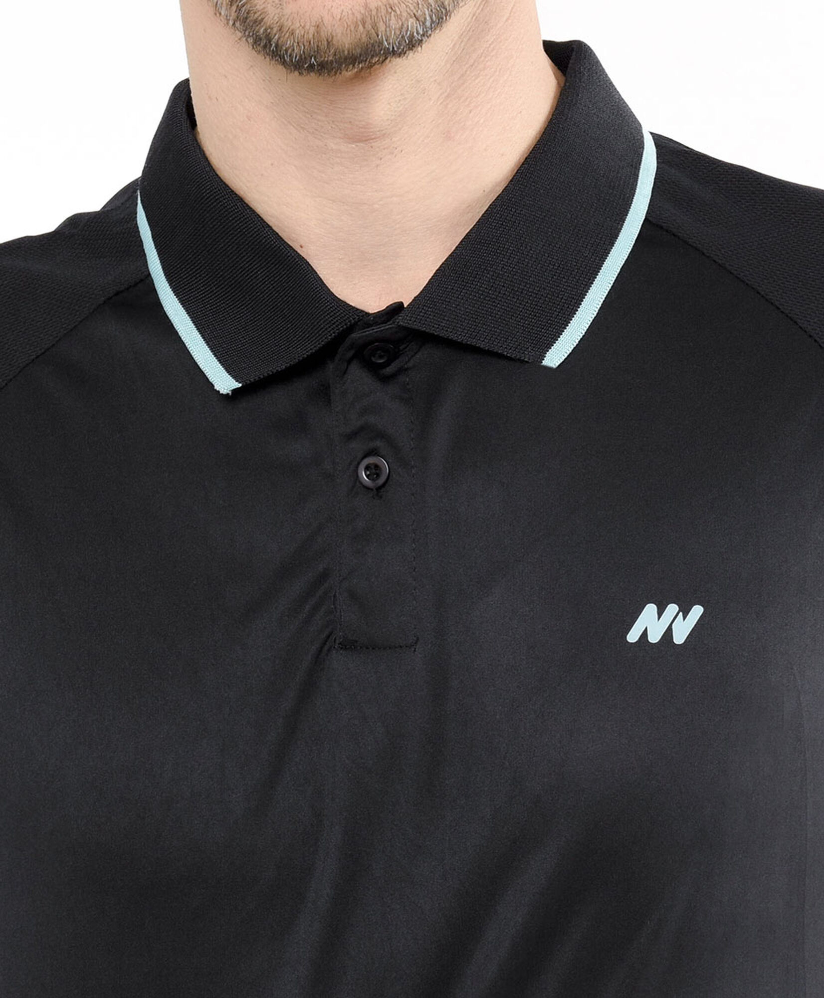 Polera deportiva hombre polo black Polera deportiva hombre polo black