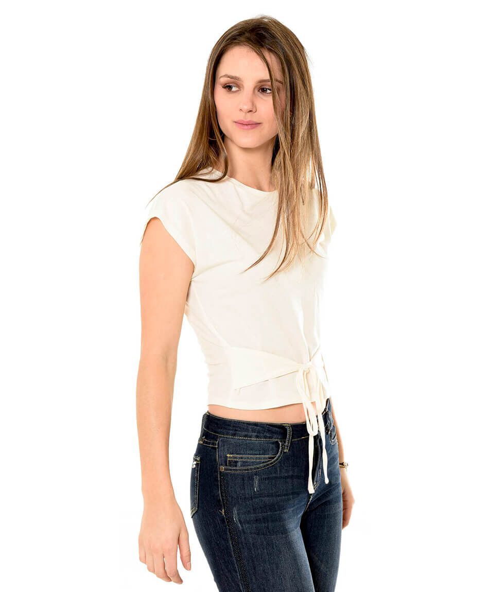 Polera lazo ajustable