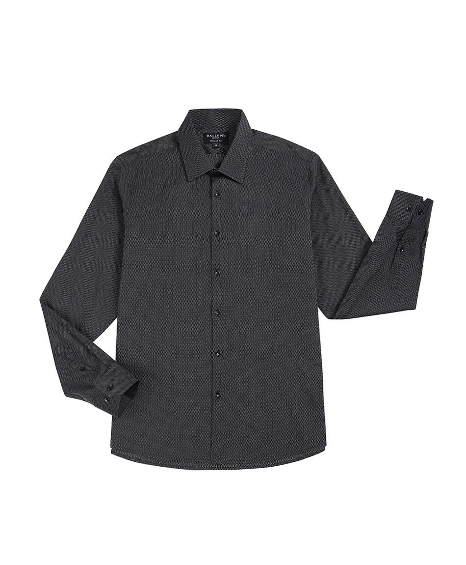 Camisa hombre elegante dise&ntilde;o puntos