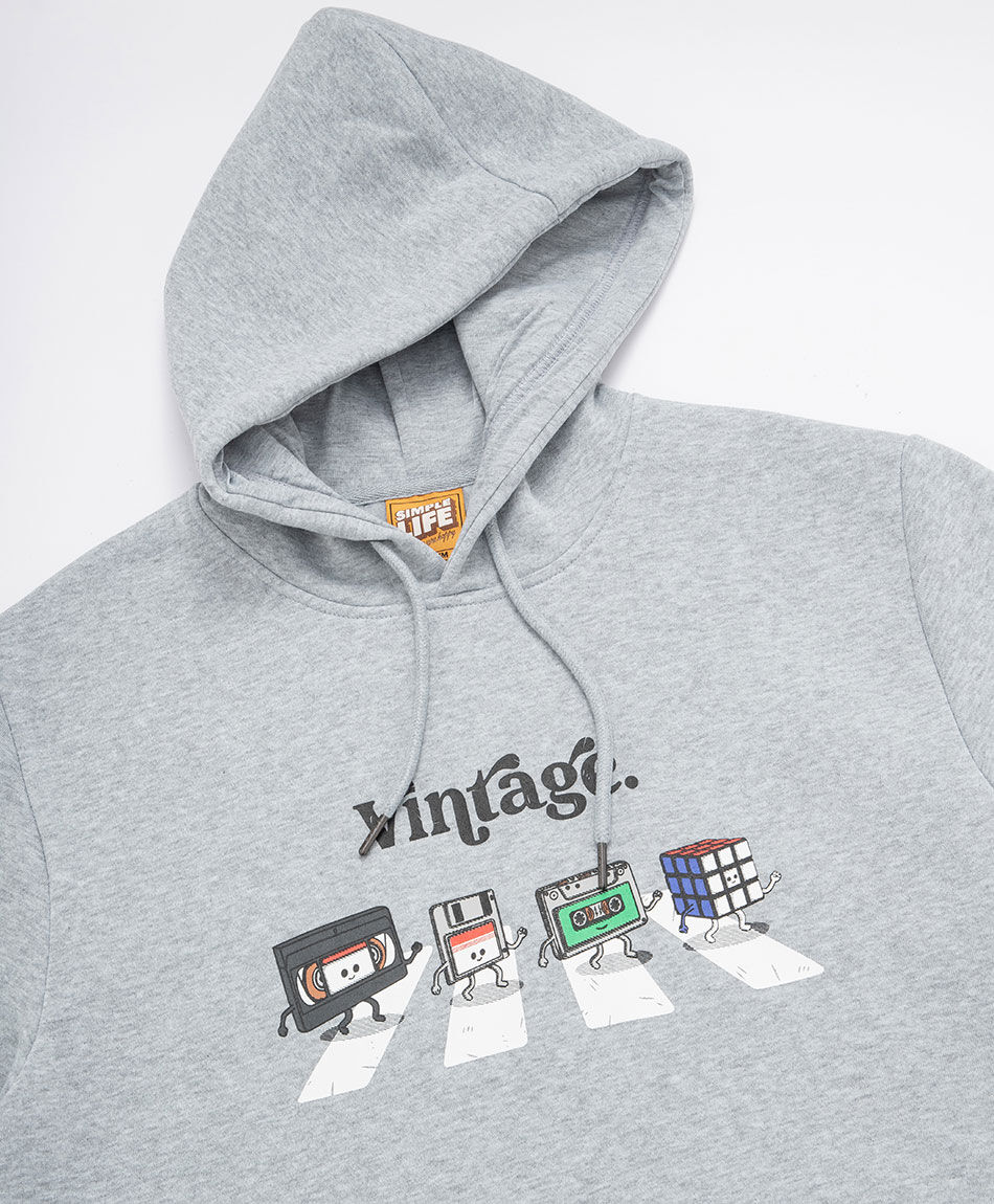 Poler&oacute;n hombre print vintage