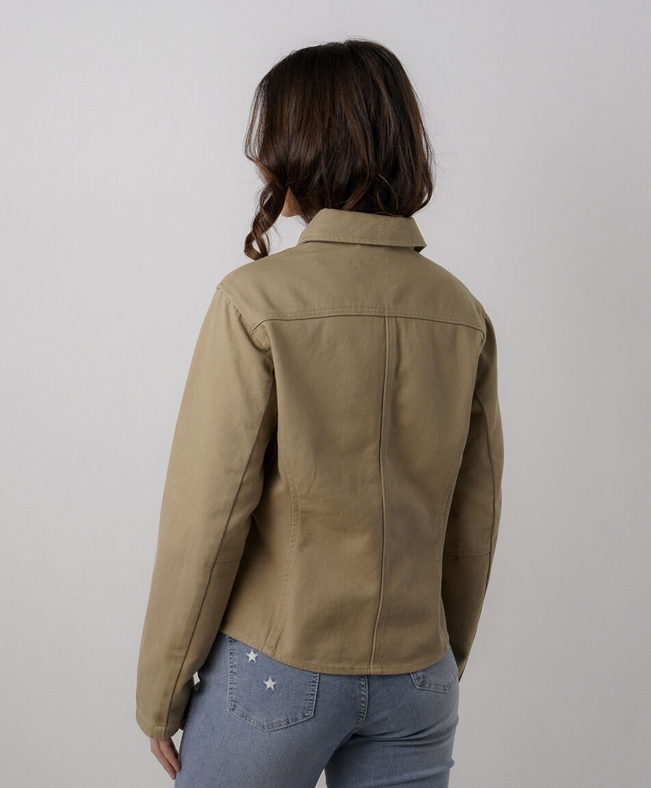 Chaqueta mujer canvas