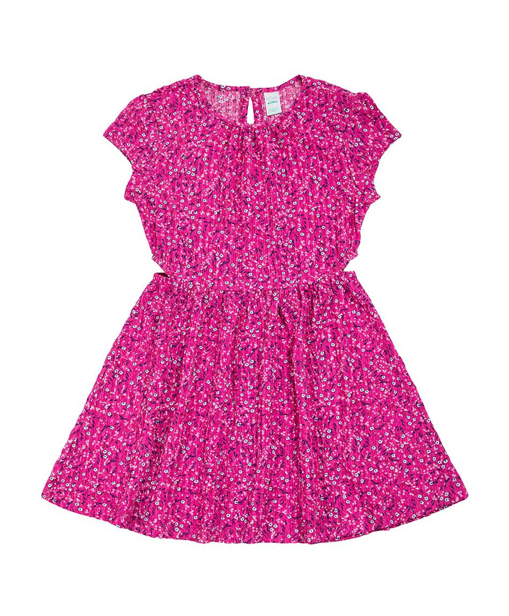Vestido niña floreado cut out Vestido niña floreado cut out