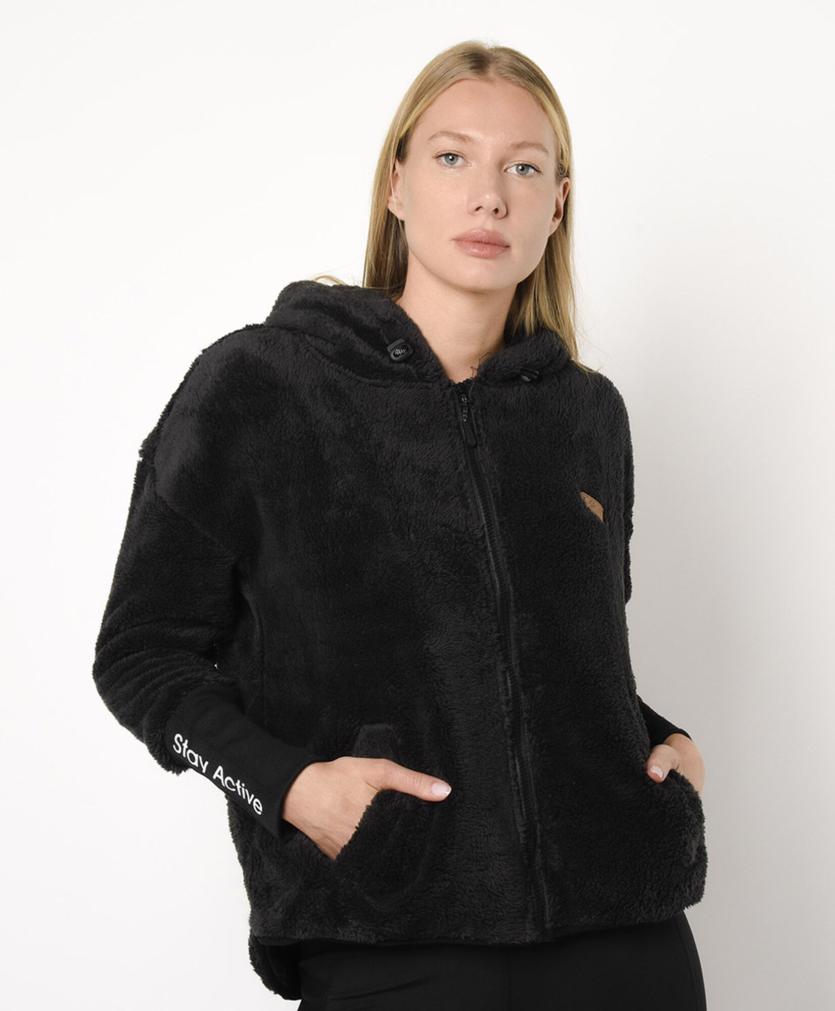 Polar deportivo mujer puño ancho Polar deportivo mujer puño ancho