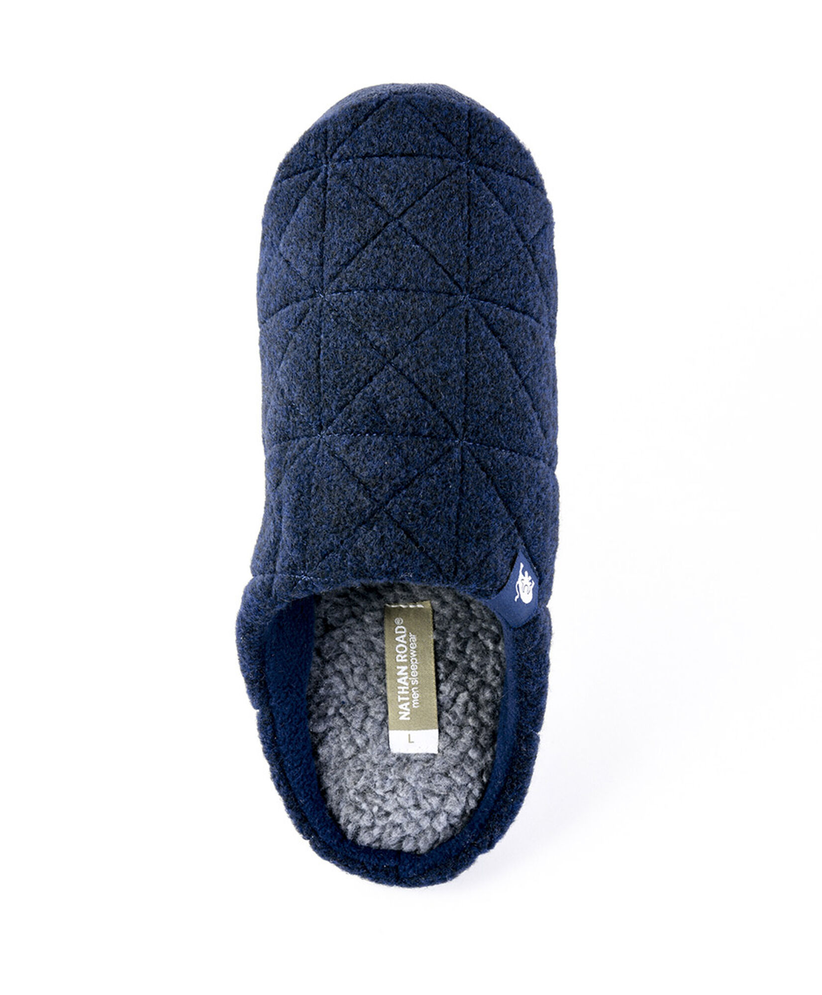 Pantufla hombre rombo azul Pantufla hombre rombo azul