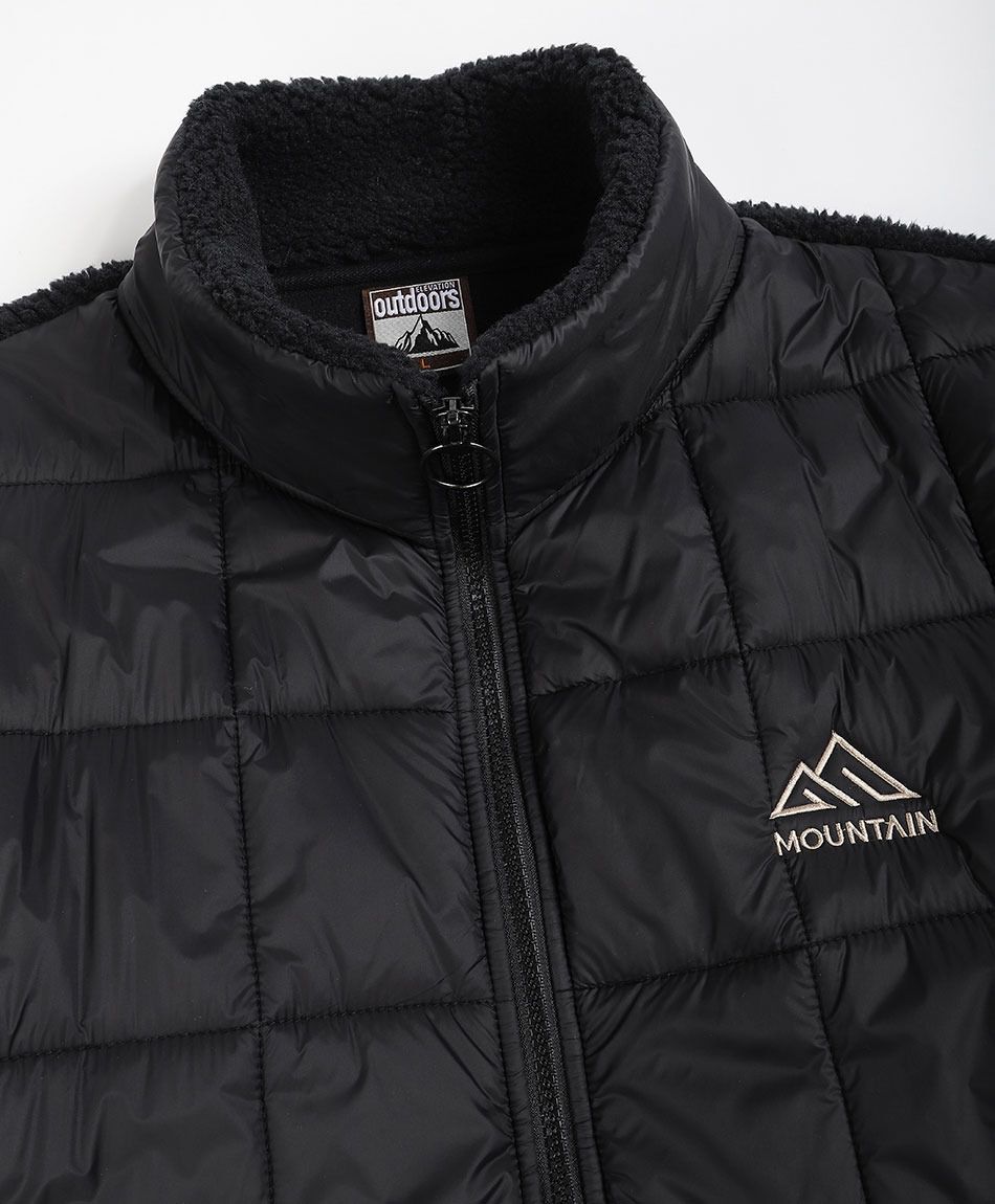 Chaqueta hombre dise&ntilde;o sherpas black