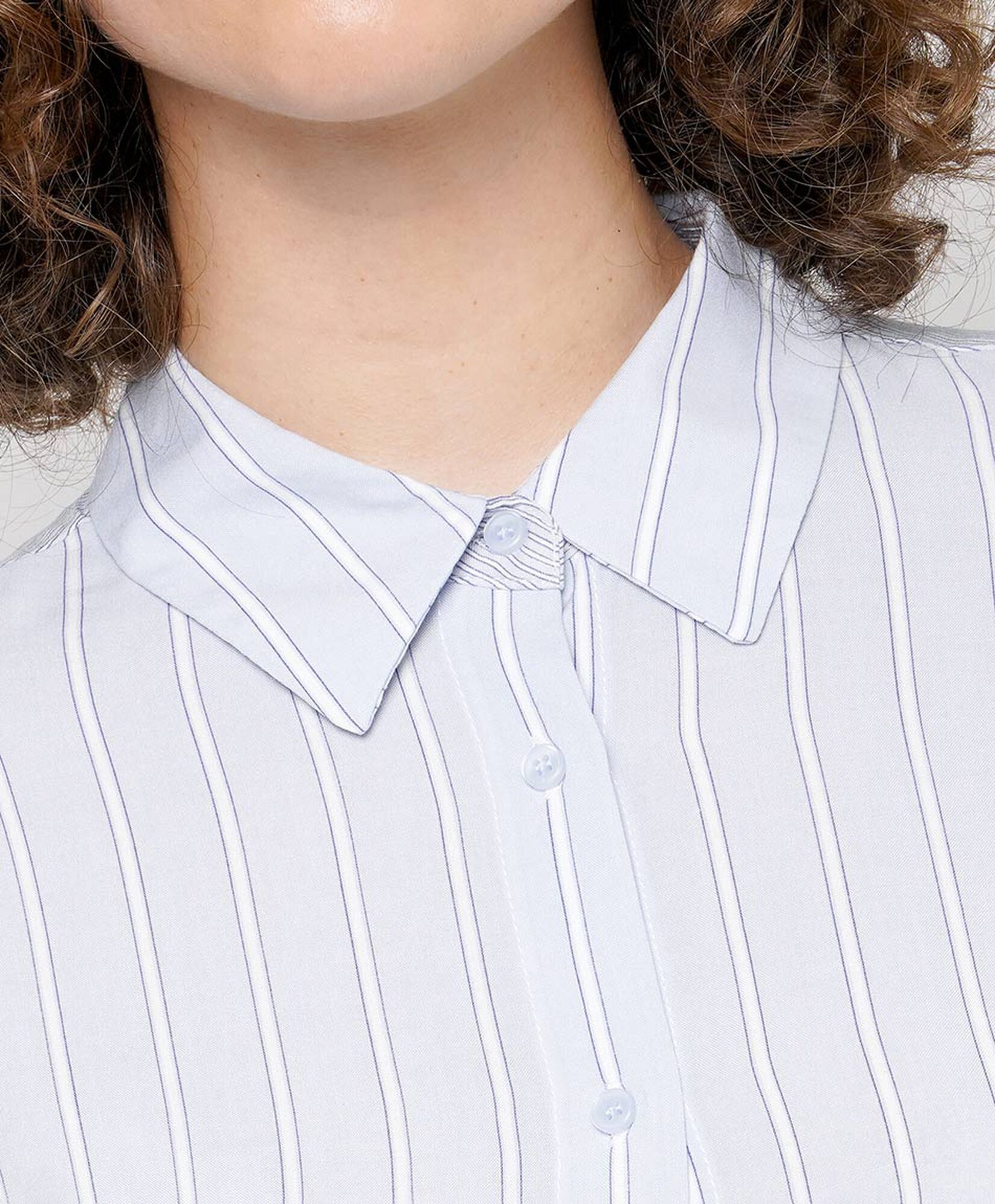 Blusa mujer líneas puño ancho Blusa mujer líneas puño ancho