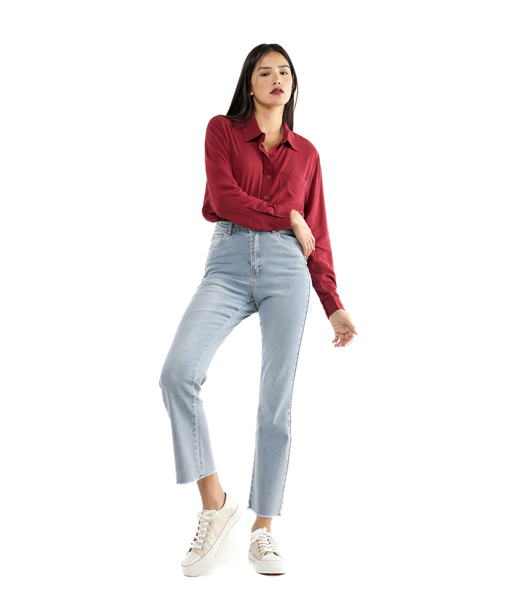 Jeans mujer liso claro Jeans mujer liso claro