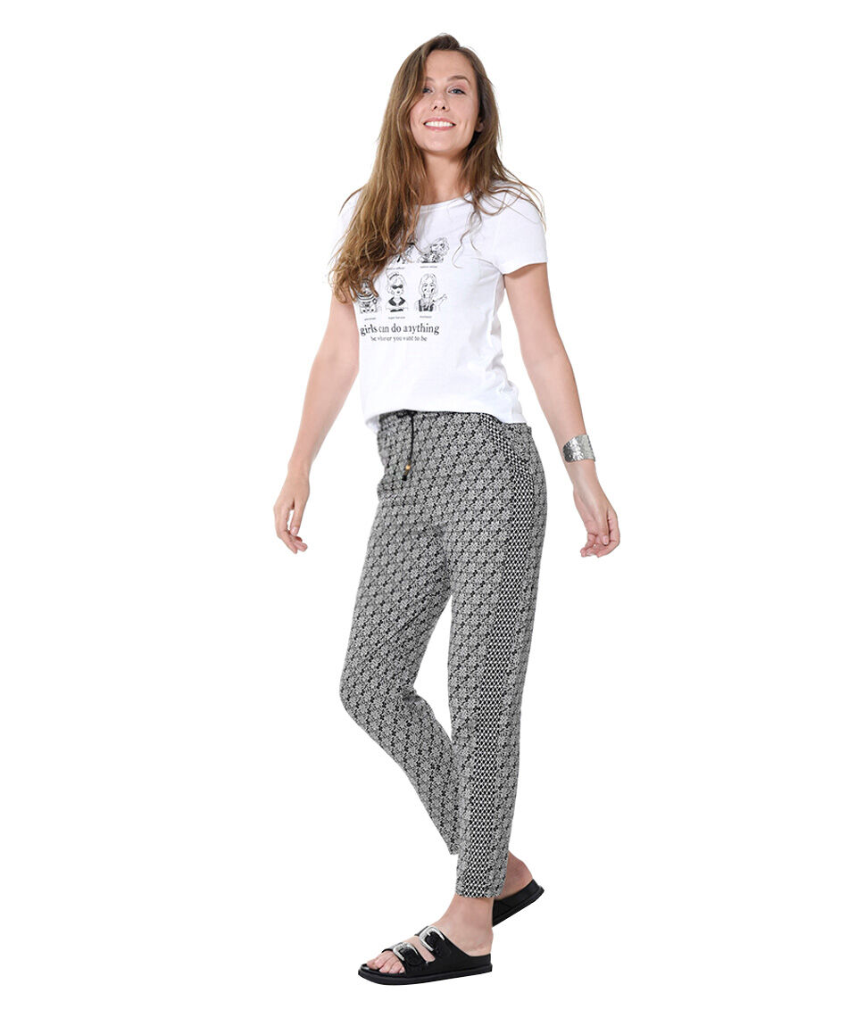Pantalon estampado