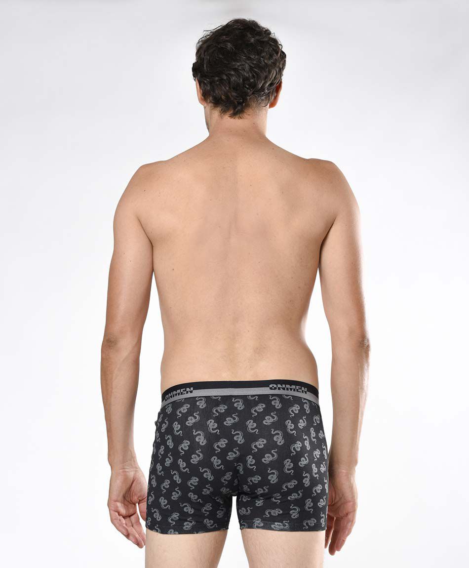 Pack 2 boxer hombre serpientes y calaveras