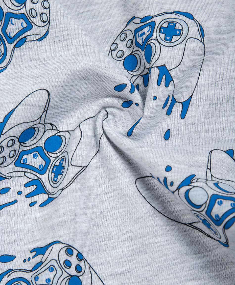 Pijama ni&ntilde;o print gamer