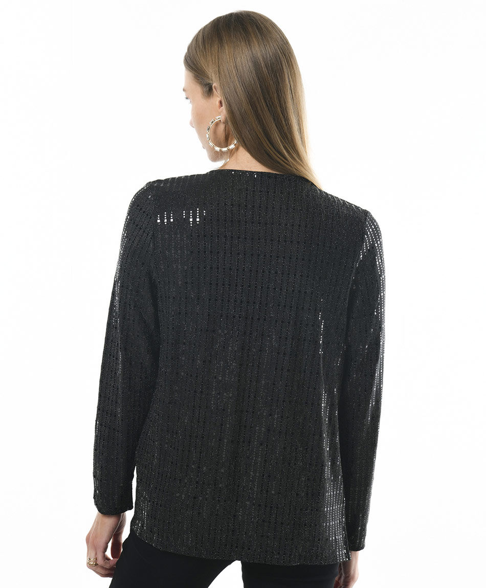 Tapado mujer brillante