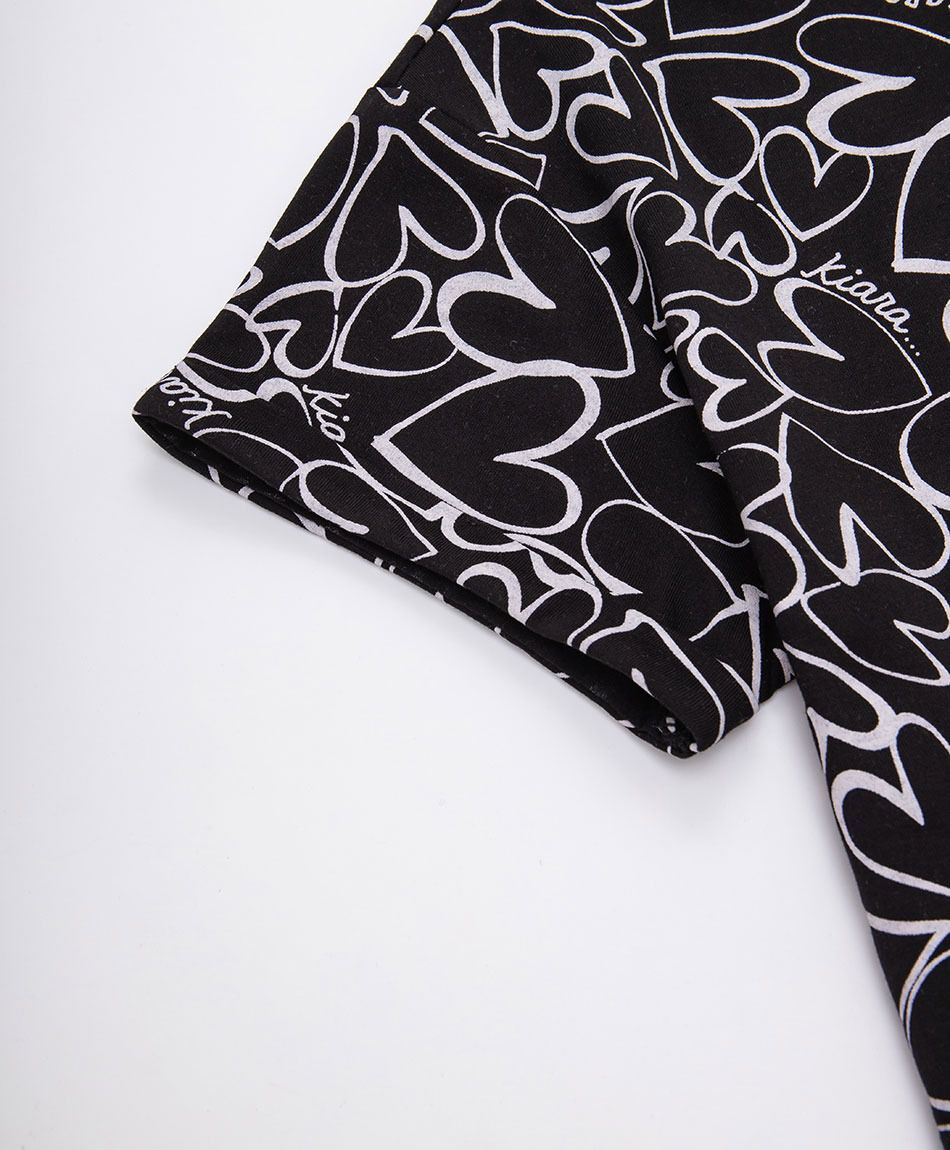 Pijama mujer capri corazones