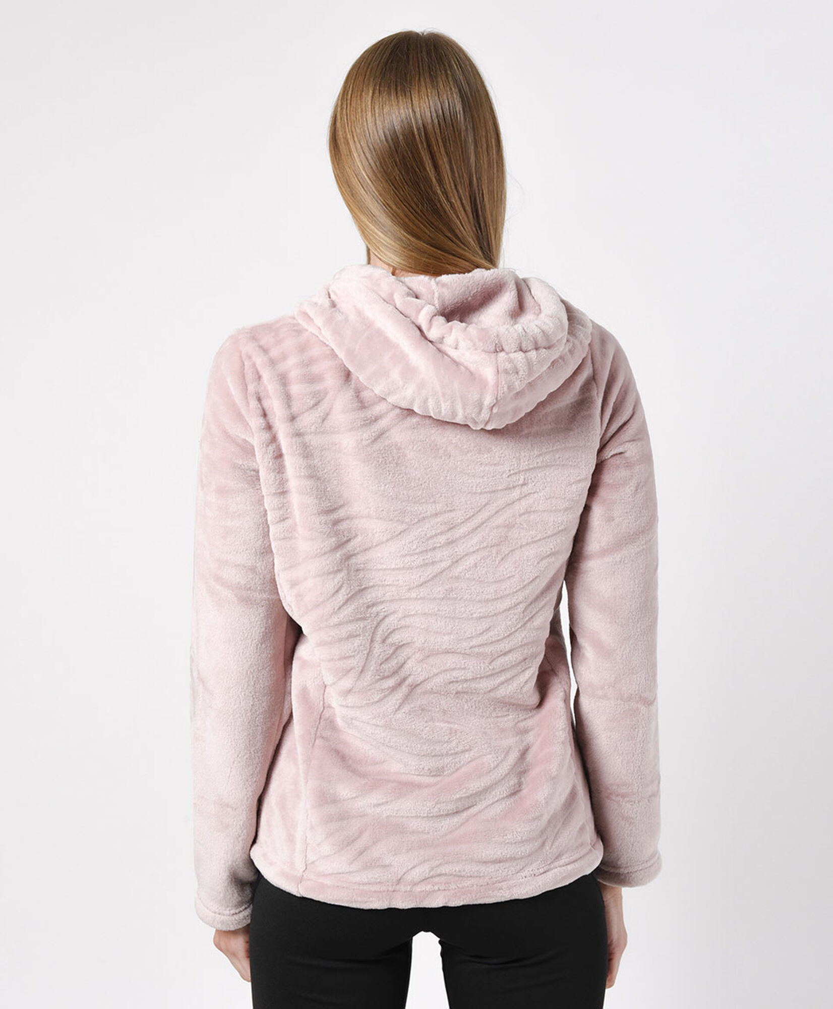 Polerón deportivo mujer polar texturas Polerón deportivo mujer polar texturas