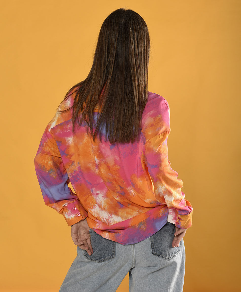 Blusa manga larga