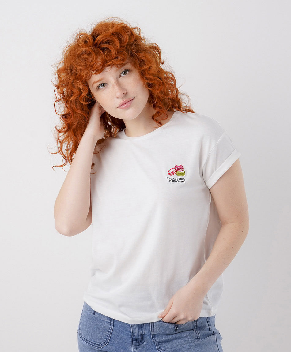 Polera mujer macaroons