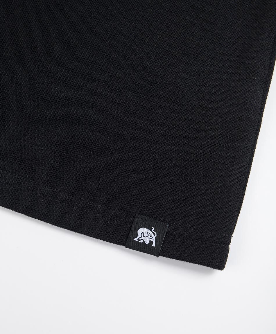 Polera hombre polo bicolor