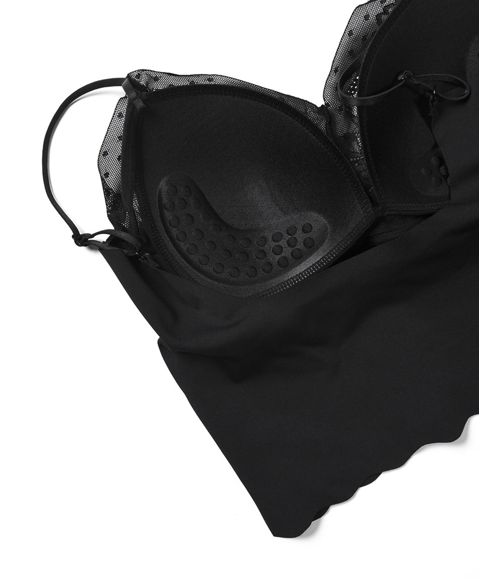 Bralette mujer encajes pretina larga Bralette mujer encajes pretina larga