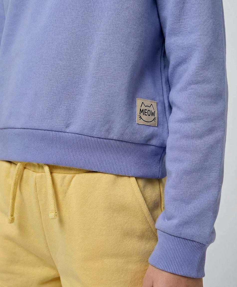 Poler&oacute;n ni&ntilde;a b&aacute;sico lila