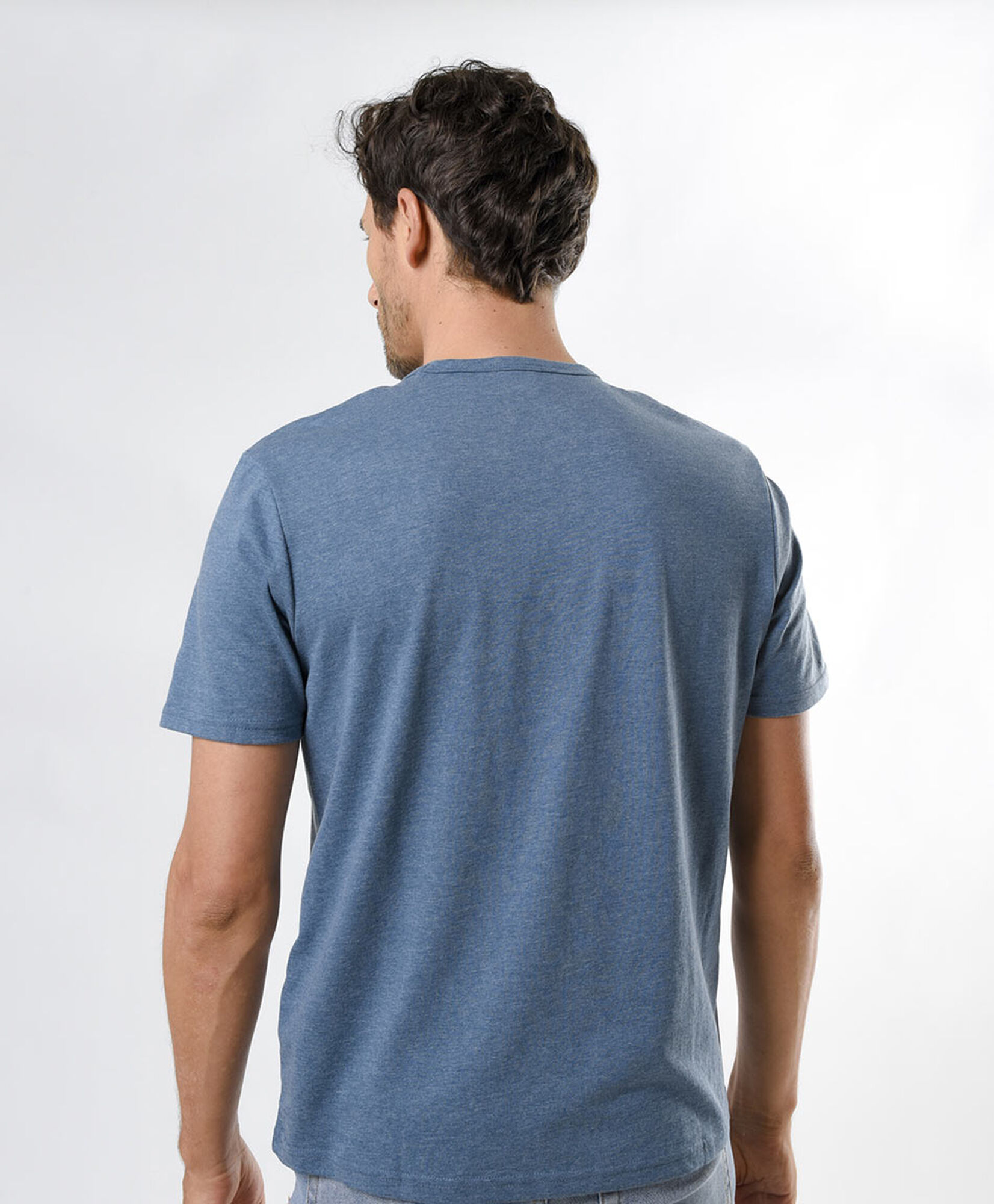 Polera hombre jaspeada adventure Polera hombre jaspeada adventure